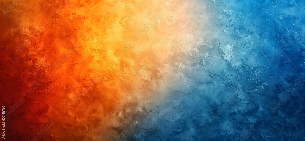 Abstract Grainy Texture Background with Orange and Blue Gradient Abstract Grainy Texture Background with Orange and Blue Gradient