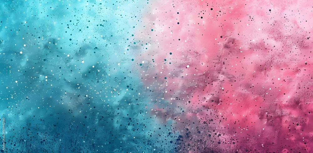 Abstract Pink Teal Gradient Background with Grainy Texture Abstract Pink Teal Gradient Background with Grainy Texture
