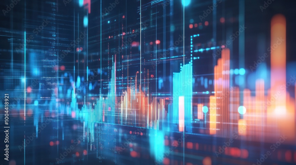 Abstract Digital Data Visualization Abstract Digital Data Visualization