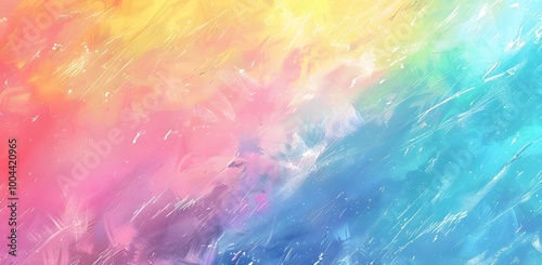 Abstract Rainbow Gradient Background Pastel Colors photo