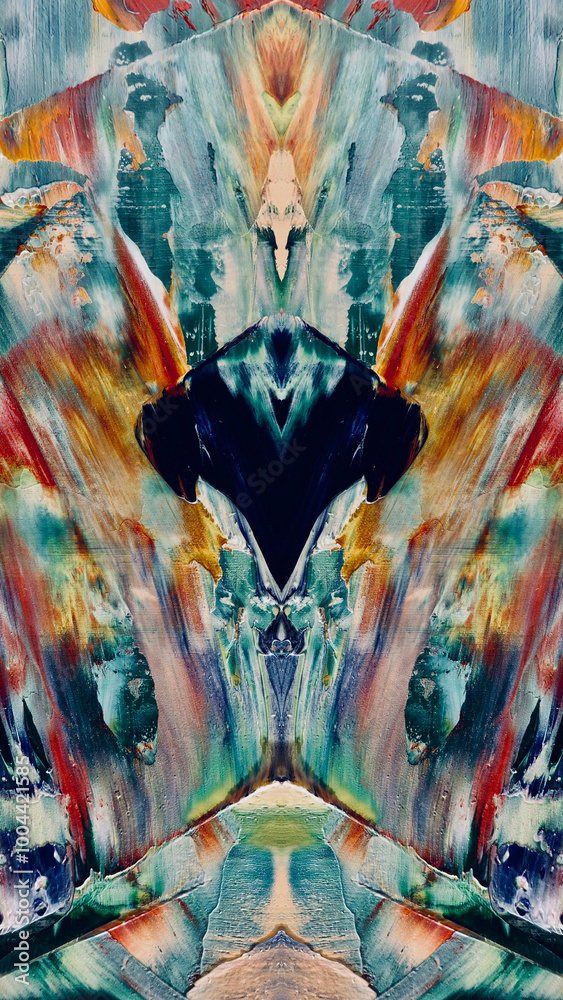 Fototapeta premium abstract background wallpaper. Modern motif visual art. Mixtures of oil paint. Trendy hand painting canvas. Wall decor and Wall art prints Idea. 3D Texture. Art object 