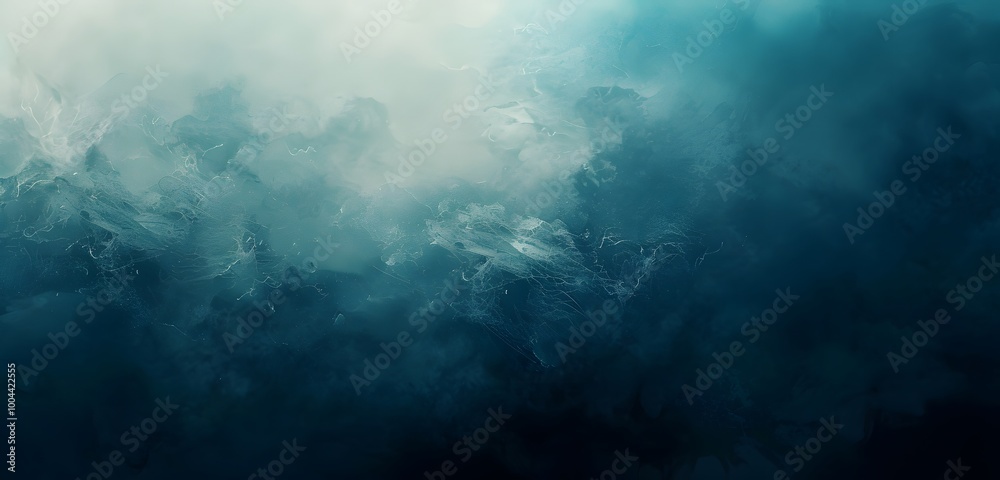Obraz premium Abstract Dark Blue Gradient Background With Texture