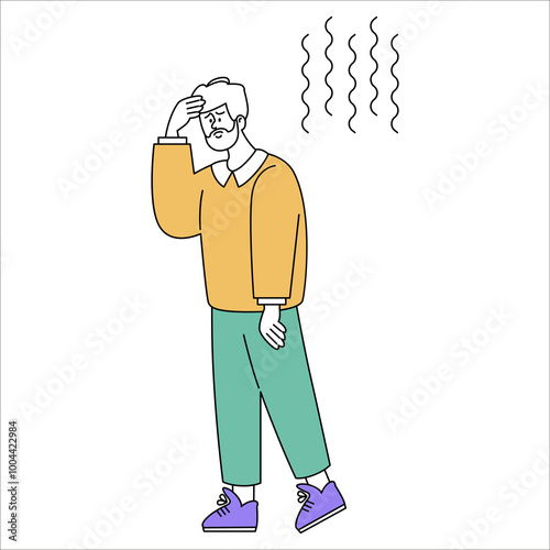 Businessman. Flat Vector Illustration