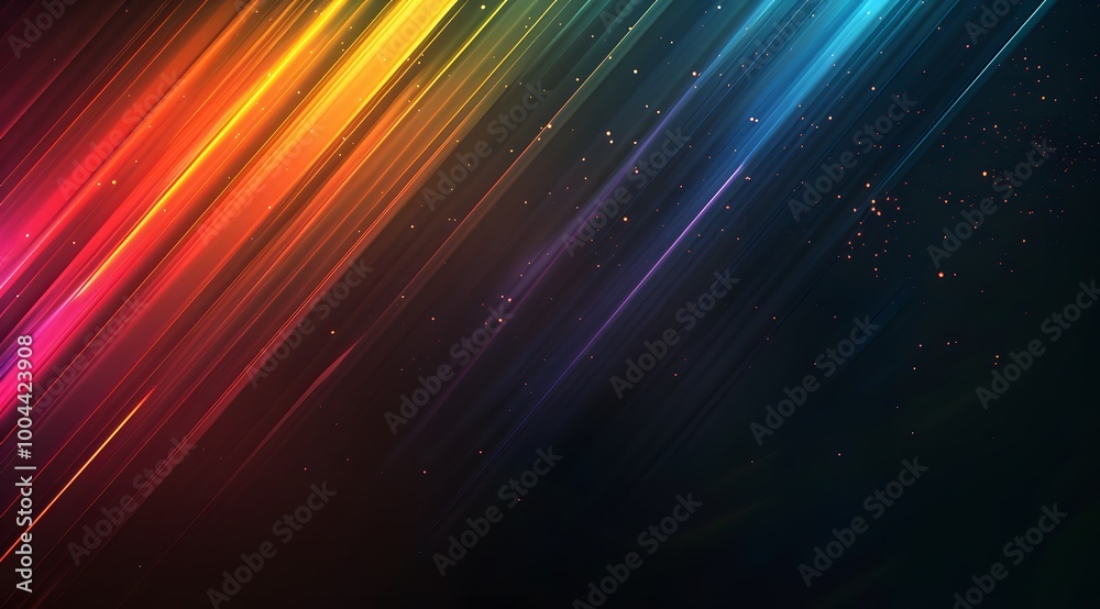 Abstract Rainbow Gradient Lines Background Abstract Rainbow Gradient Lines Background