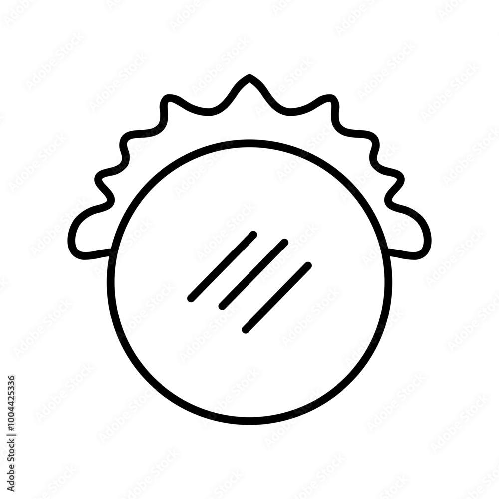 arepas line icon arepas line icon