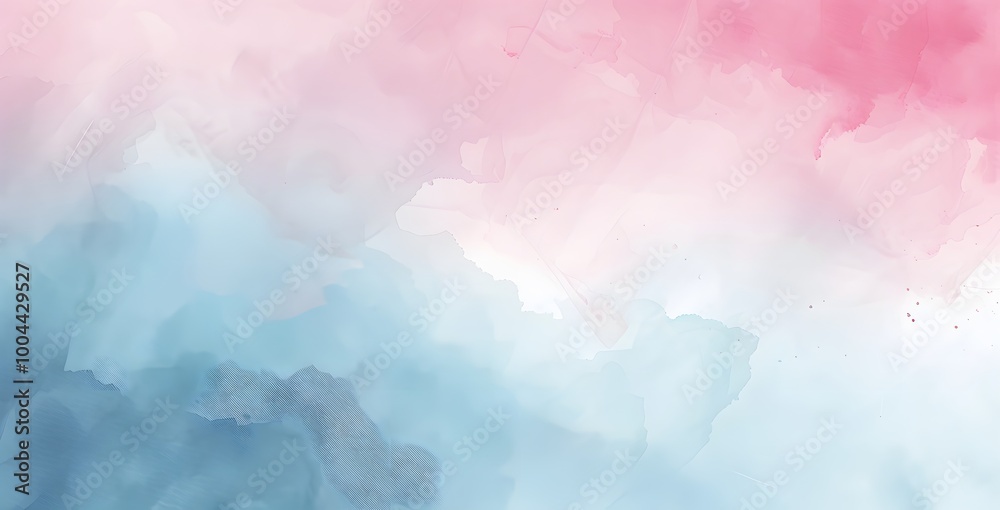 Abstract Watercolor Pink Blue Gradient Background Abstract Watercolor Pink Blue Gradient Background