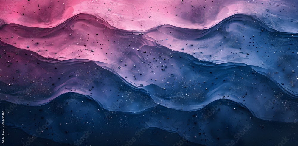 Fototapeta premium Abstract Grainy Gradient Background in Blue and Pink