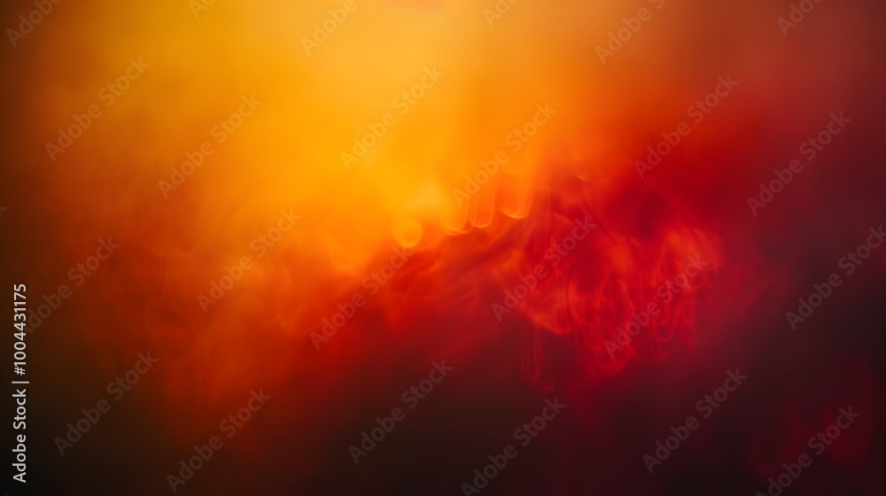 Abstract Orange Red Gradient Background with Film Grain Abstract Orange Red Gradient Background with Film Grain