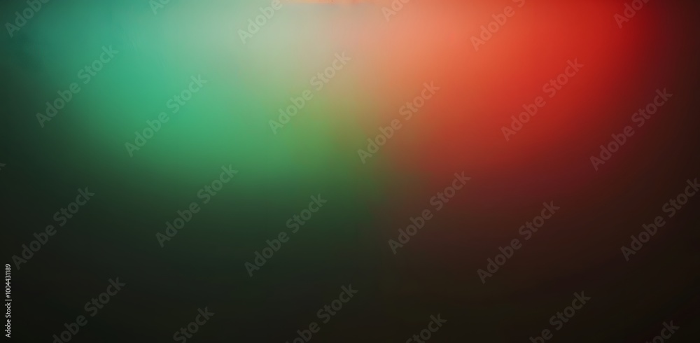 Abstract Gradient Background: Red and Green Abstract Gradient Background: Red and Green
