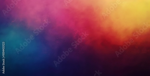 Blurred Minimalist Rainbow Gradient Background