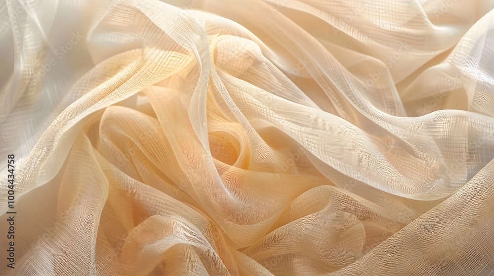Beige Fabric Texture Background With Copy Space Beige Fabric Texture Background With Copy Space