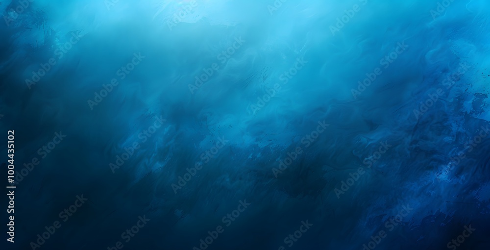 Fototapeta premium Abstract Blue Gradient Background with Copyspace