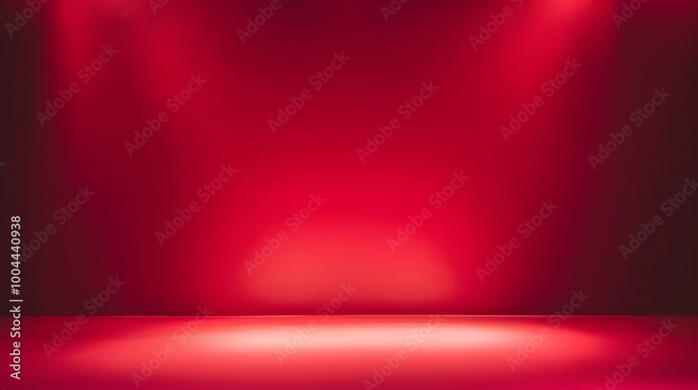 Red Gradient Background with Spotlight Red Gradient Background with Spotlight