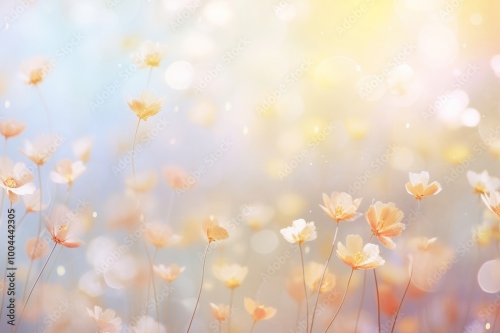 Mimimal flowers pattern bokeh effect background backgrounds outdoors blossom. Mimimal flowers pattern bokeh effect background backgrounds outdoors blossom.