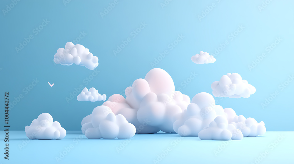 A 3D cloud designed for modern web design interfaces, symbolizing cloud storage, computing, or digital services. Ideal for contemporary websites.
A 3D cloud designed for modern web design interfaces, symbolizing cloud storage, computing, or digital services. Ideal for contemporary websites.