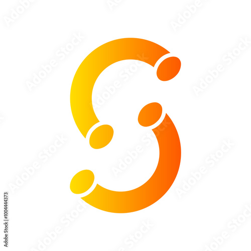 macaroni gradient icon