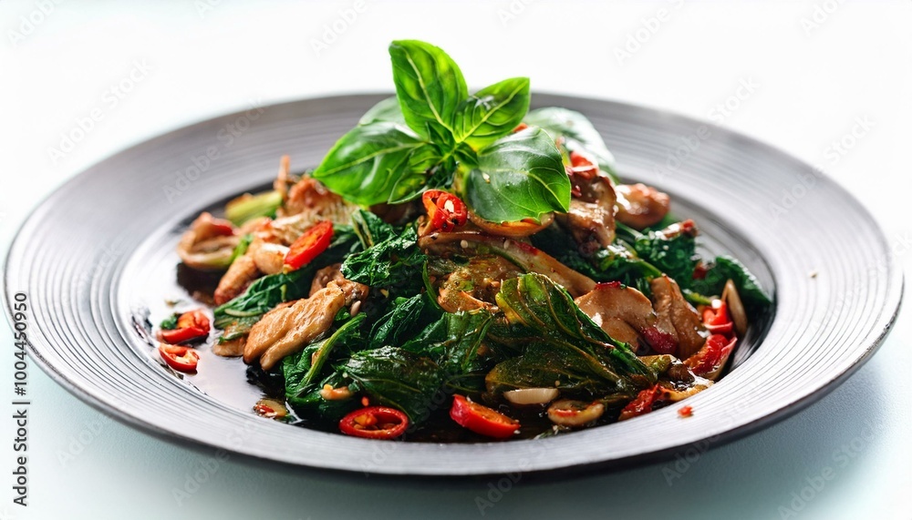 fried basil fried basil