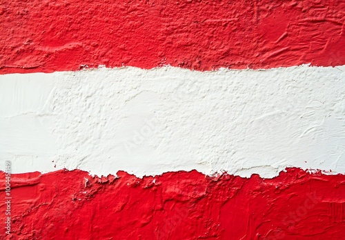 Red and White Textured Wall Background