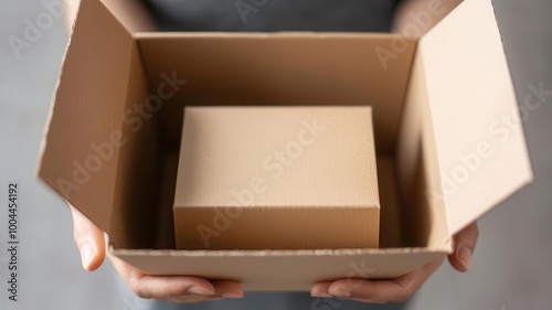 Custom-shaped corrugated box for odd-sized products, ensuring a snug and secure fit   custom-shaped box, tailored packaging