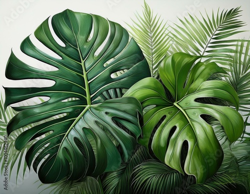 Tropical Foliage in Detail