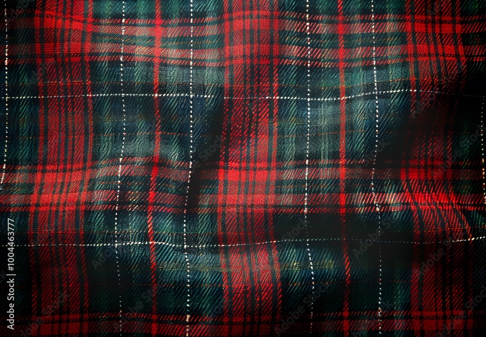 Red Tartan Fabric Plaid Pattern Texture Red Tartan Fabric Plaid Pattern Texture