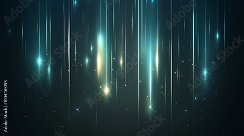 Abstract background with glowing lines