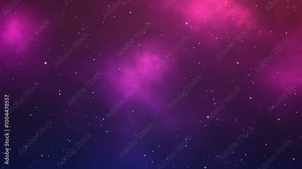 Fototapeta premium Purple and blue space background.