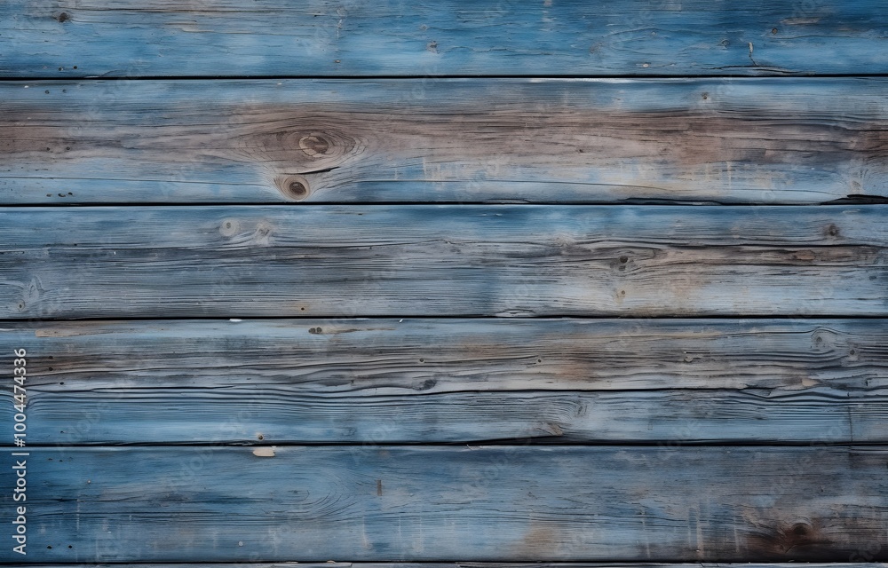 Rustic Blue Wooden Wall Texture Background Rustic Blue Wooden Wall Texture Background