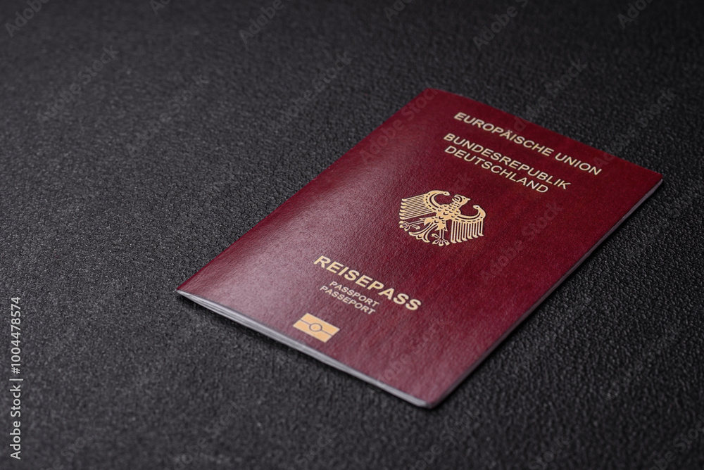 International passport of a citizen of Germany International passport of a citizen of Germany