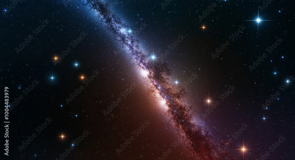 Dark space with shining stars abstract background composition Dark space with shining stars abstract background composition