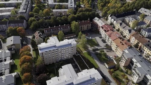 aerial view of Örebro