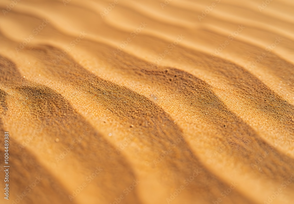 Close-Up Texture of Desert Sand Ripples Close-Up Texture of Desert Sand Ripples