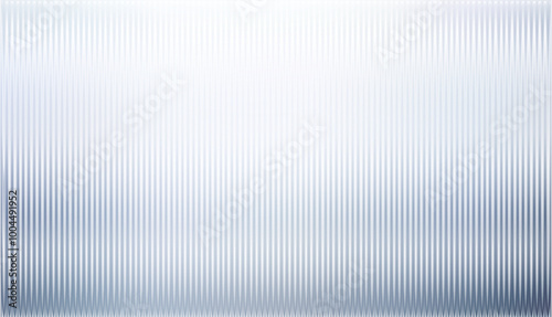 Vector ribbed glass texture background. Blue white grey green ribbed glass. Mesh gradient. acrylic ribbed bath surface. Reeded glass background semitransparent overlay. Bath wall window