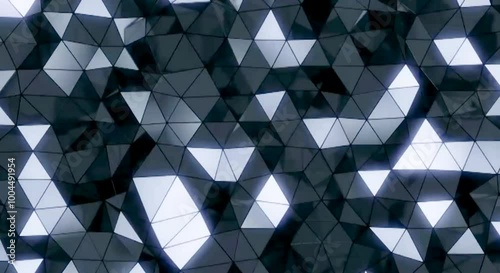 abstract background with triangles