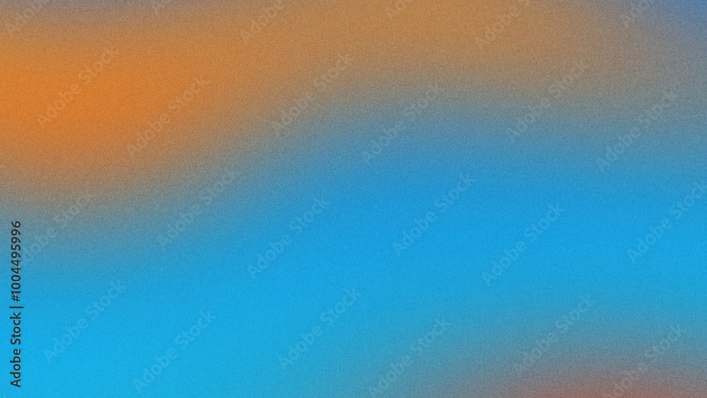 Gradient of blue, yellow, and orange with a grainy noise texture effect, great for web banners, posters, and digital designs. Gradient of blue, yellow, and orange with a grainy noise texture effect, great for web banners, posters, and digital designs.