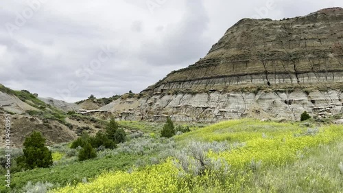 Valley in Theodore Roosevelt National Park