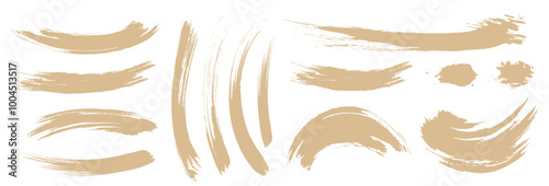 ブラシストローク素材