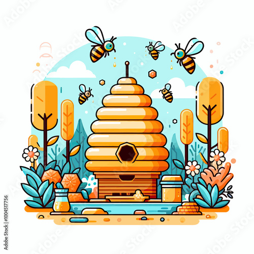 Creative designs of beehives