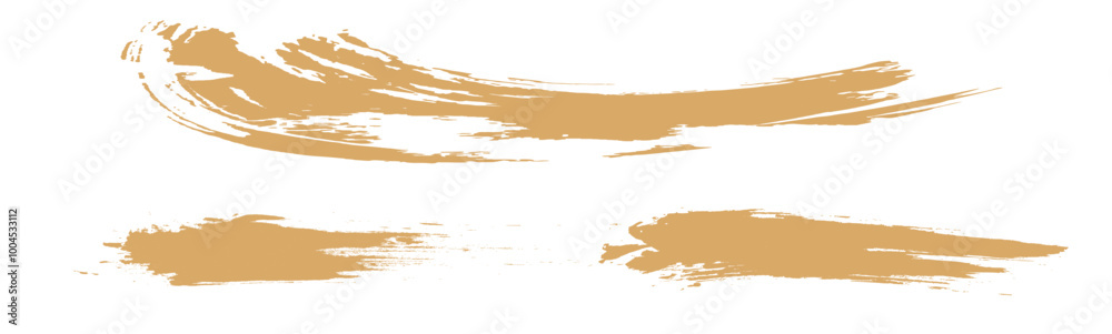 Obraz premium ブラシストロークコレクション