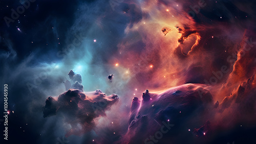 background with space