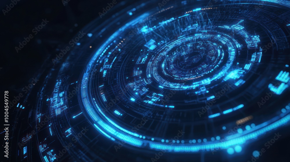 Abstract Futuristic Technology Design Abstract Futuristic Technology Design