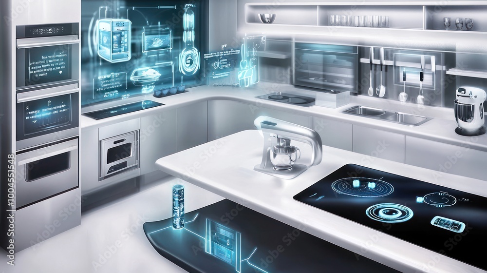 Modern Smart Kitchen Technology Modern Smart Kitchen Technology