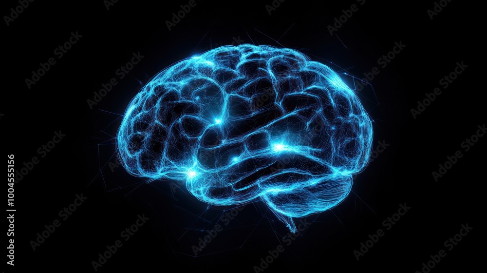 Abstract Digital Brain Abstract Digital Brain