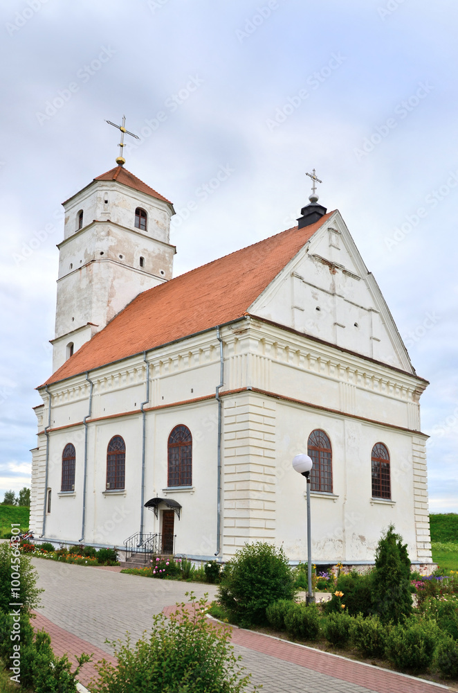 Fototapeta premium Church of the Transfiguration in Zaslav, Belarus