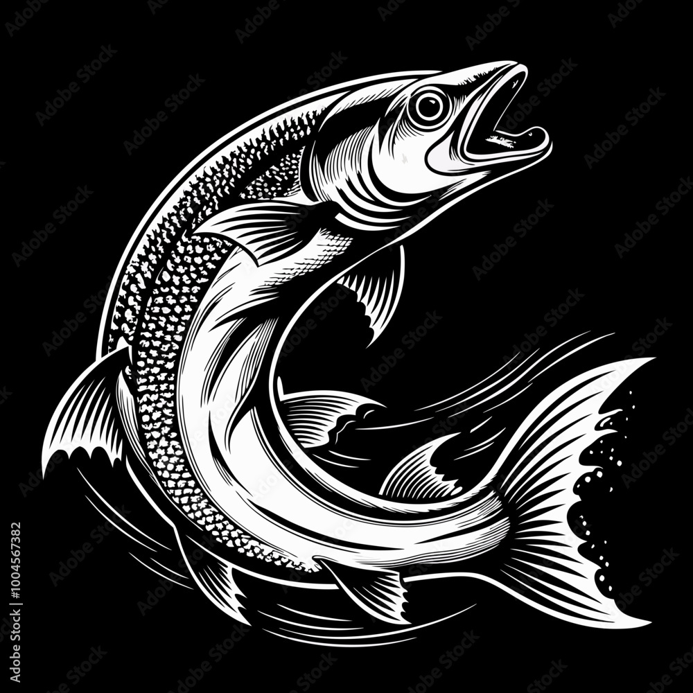 Fototapeta premium salmon fish