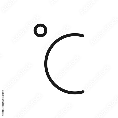 Celcius icon or symbol