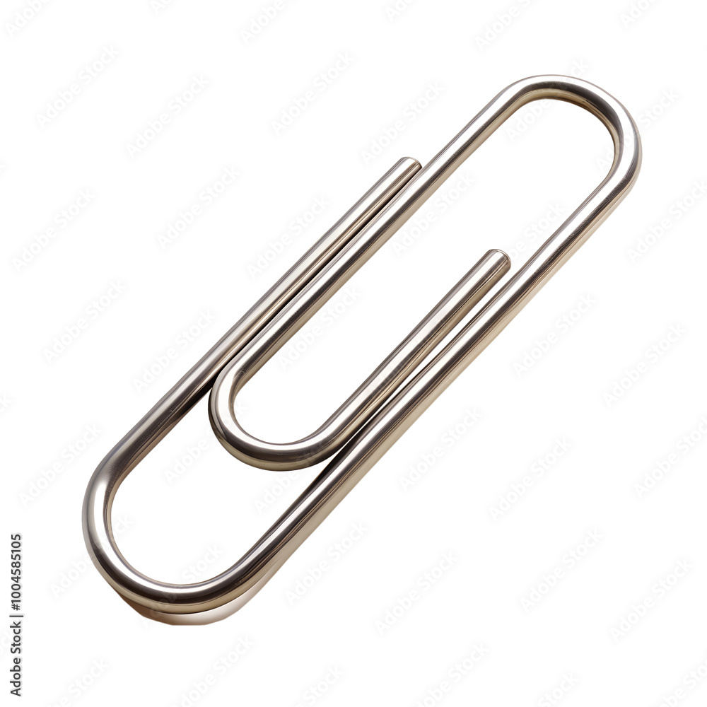 paper clip isolate on transparency background paper clip isolate on transparency background