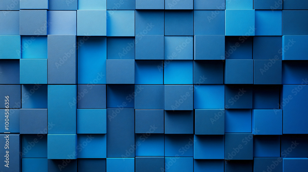  A minimalist pattern of blue squares with gradient fills.  A minimalist pattern of blue squares with gradient fills. 