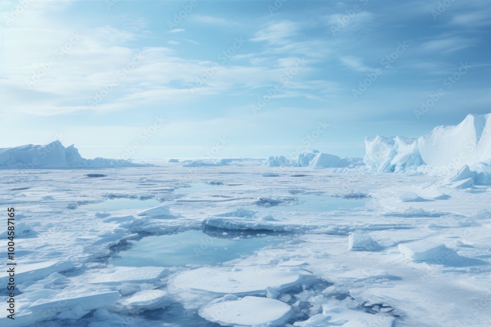 North pole landscape mountain outdoors. North pole landscape mountain outdoors.