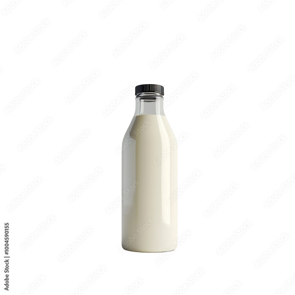 Glass Bottle of Milk Glass Bottle of Milk